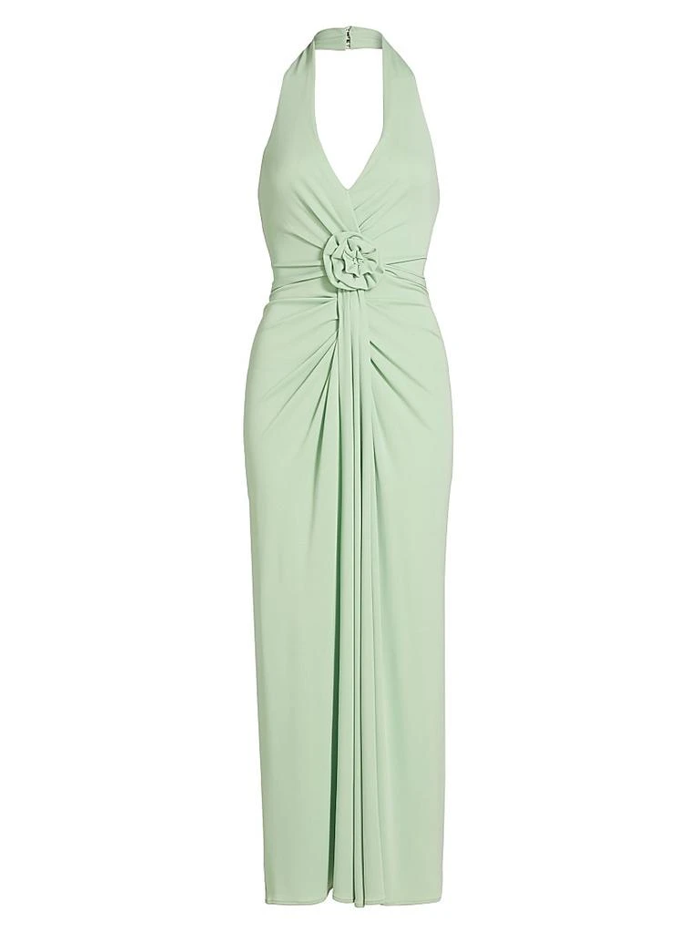 Cinq à Sept Kathleen Floral Halterneck Maxi Dress 1
