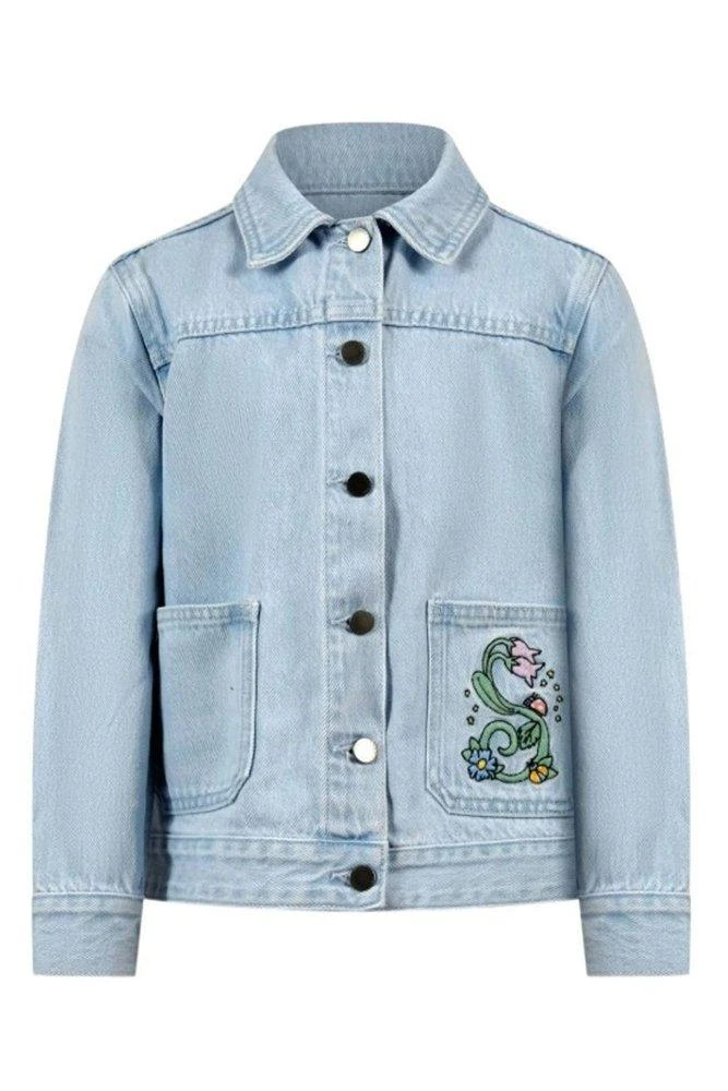 Stella McCartney Stella McCartney Kids Floral Patch Denim Jacket