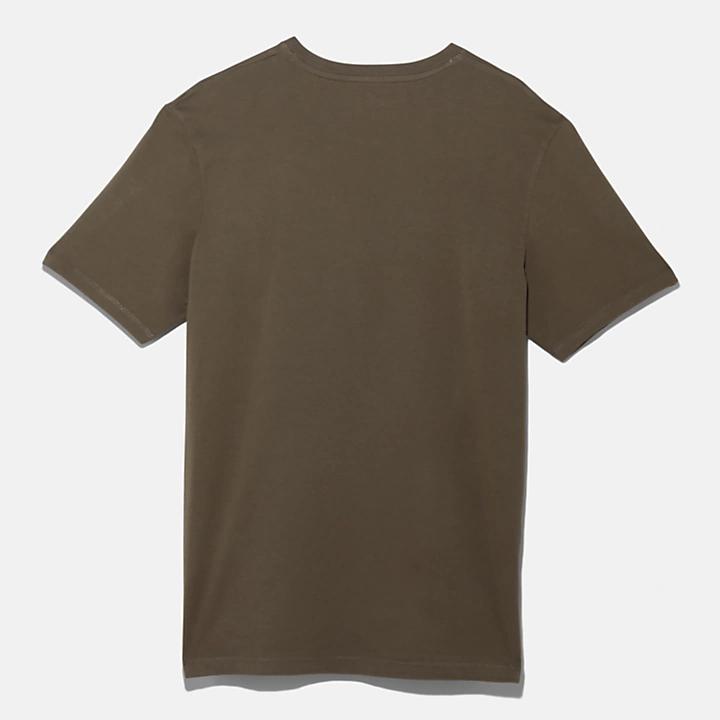 Timberland Outdoor Heritage Camo Tree-Logo T-Shirt for Men in Dark Green