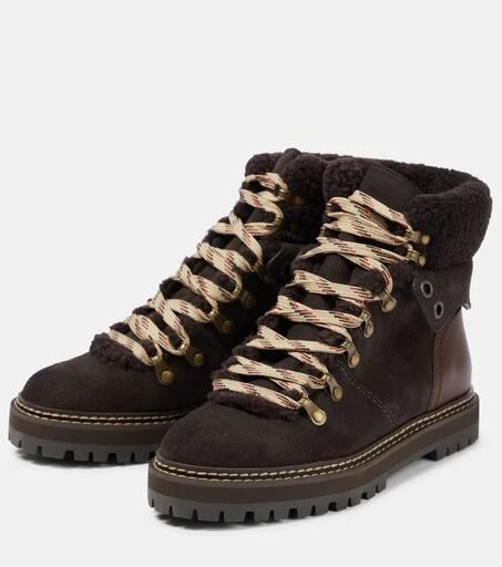 See by Chloé Eileen suede hiking boots 5
