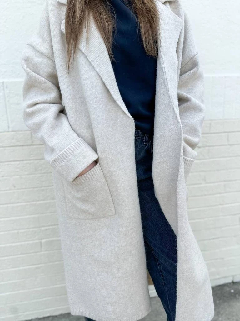 Keepsake Keepsake - Soft Classic Knit Trench 4
