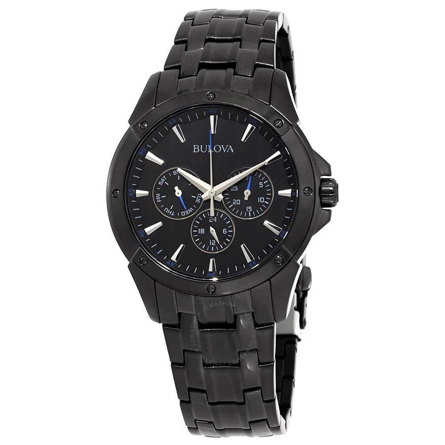 Bulova Classic Multifuction Black Dial Men's Watch 98C121 1