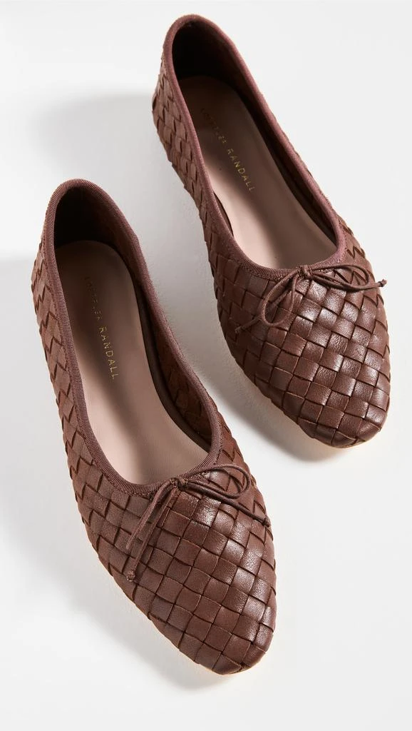 Loeffler Randall Landry Woven Leather Ballet Flats 4
