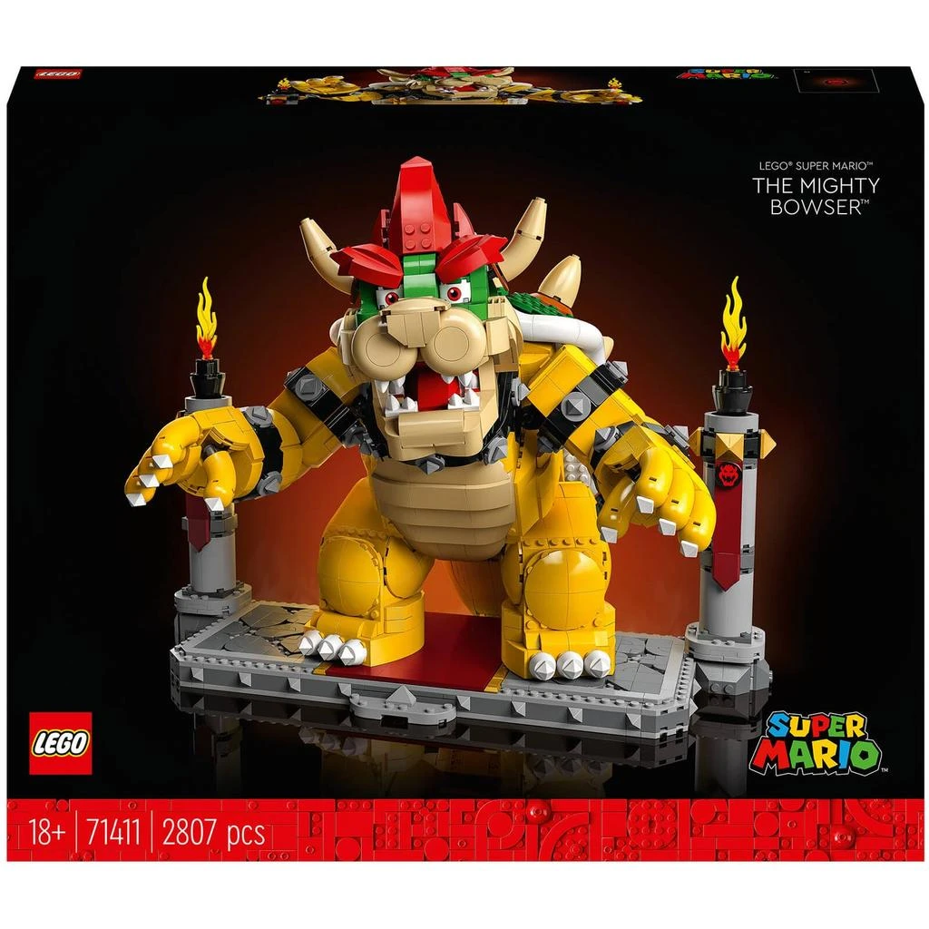 LEGO LEGO Super Mario The Mighty Bowser Collectible Figure (71411) 1