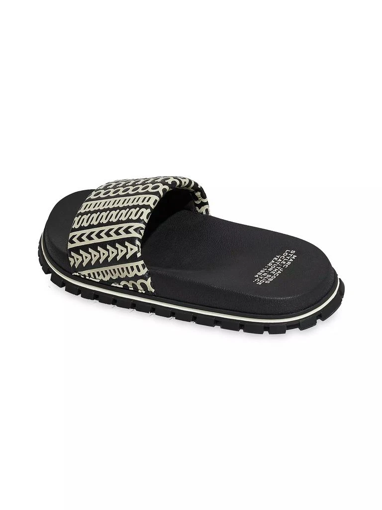 Marc Jacobs The Monogram Leather Slides 3