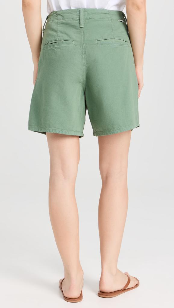 MOTHER The Pleated Chute Prep Shorts
