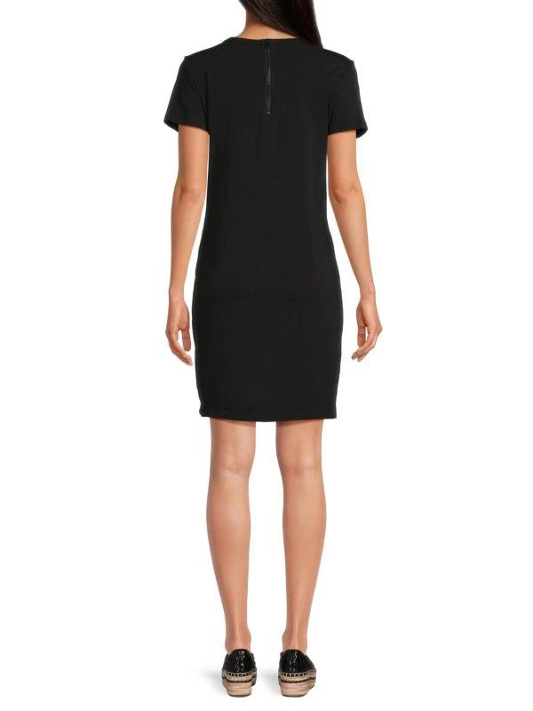 Karl Lagerfeld Paris Logo tape Mini T Shirt Dress 2