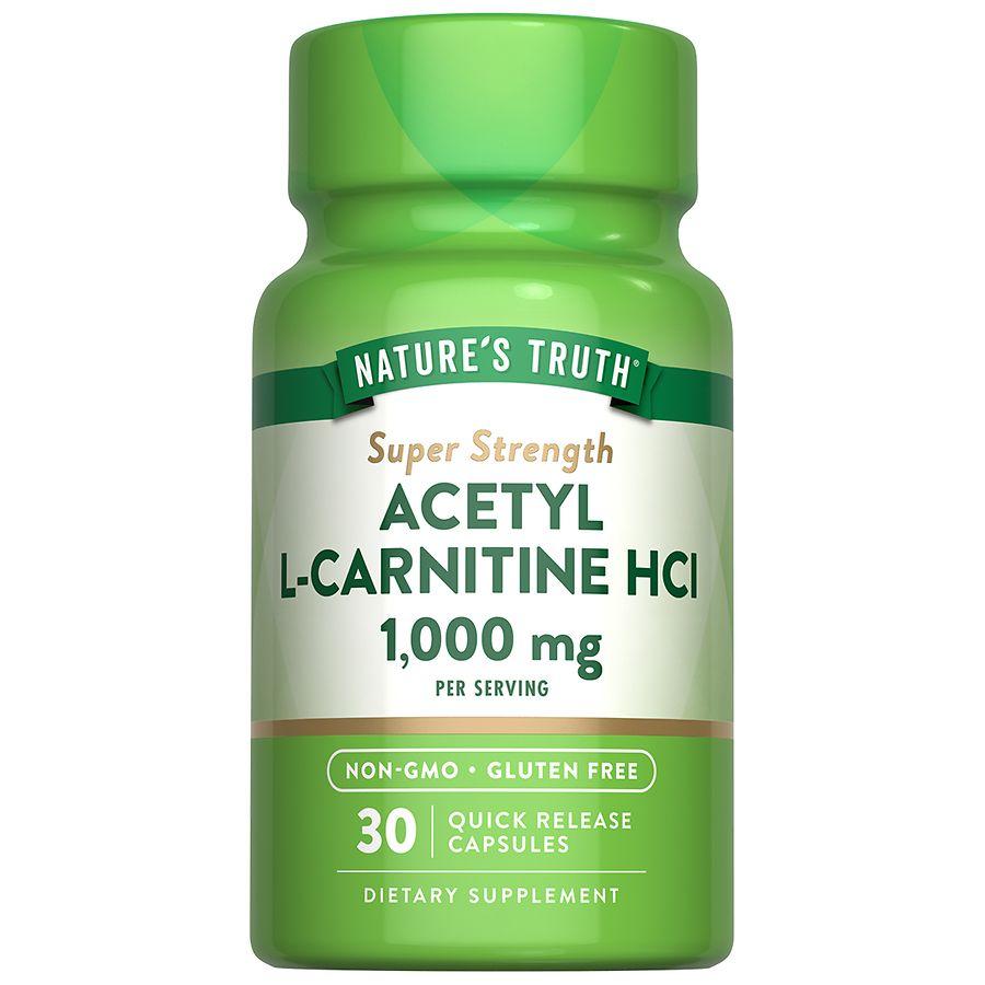 Nature's Truth Acetyl L-Carnitine HCL Capsules
