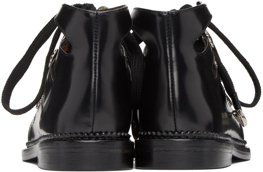 Toga Pulla SSENSE Exclusive Black Lace-Up Shoes 2