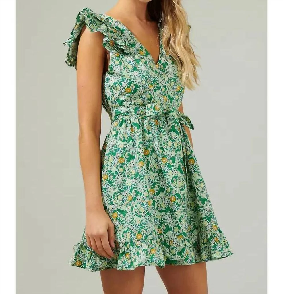 Sugarlips Sugarlips - Cassia Floral Aurellia Mini Dress 3