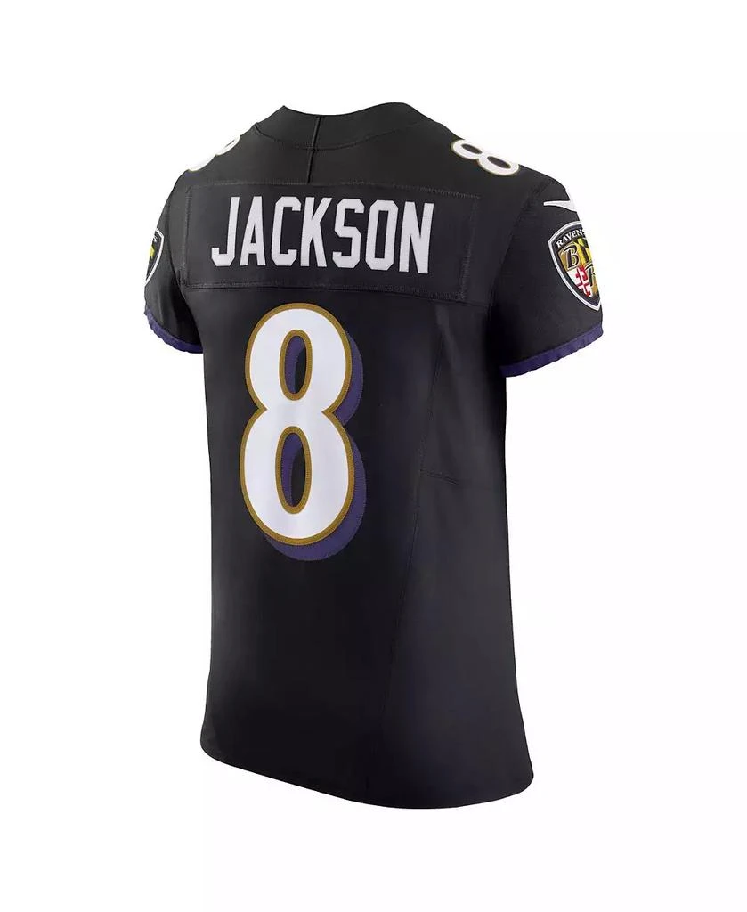 NIKE Men's Lamar Jackson Black Baltimore Ravens Alternate Vapor F.U.S.E. Elite Jersey 3