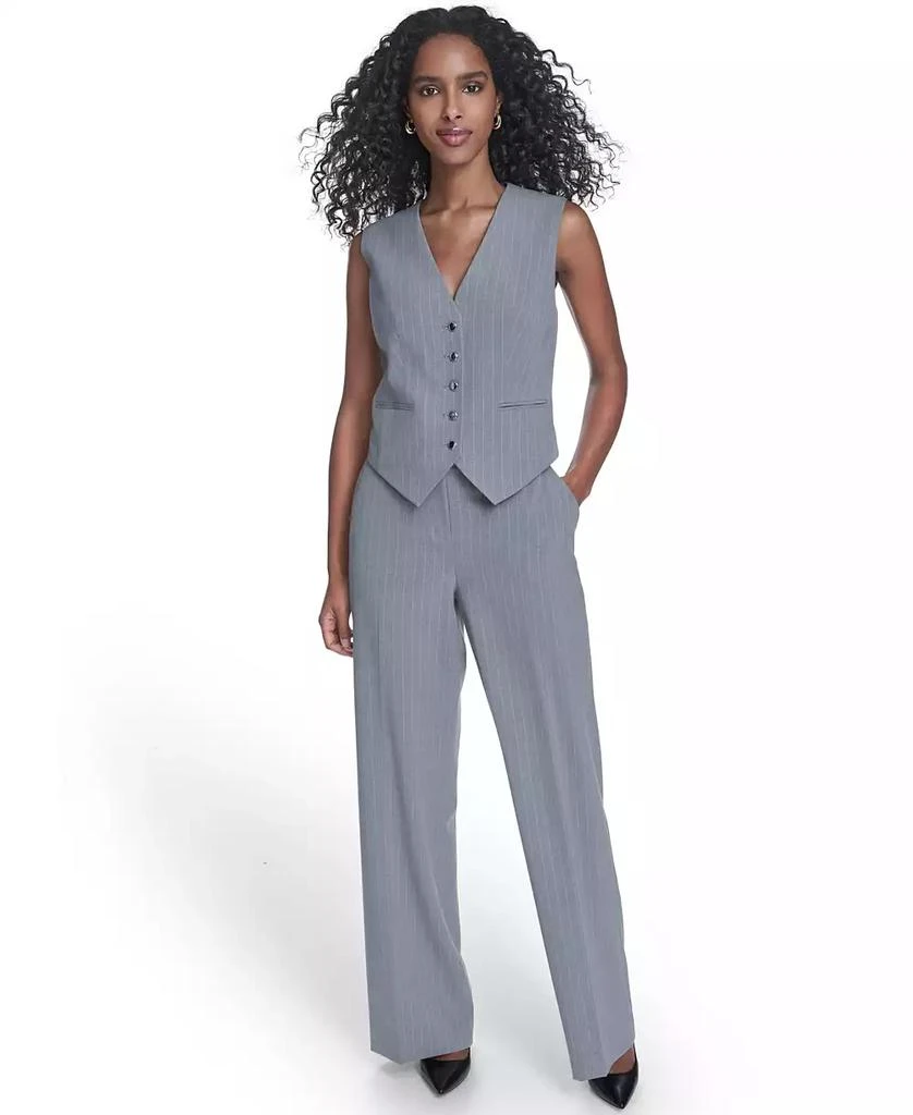 Calvin Klein Women's Pinstripe Vest Top 2