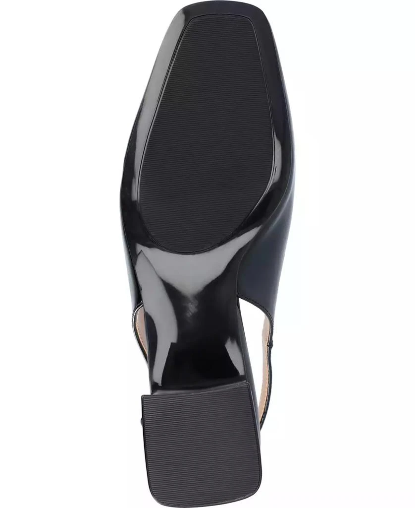 Journee Collection Women's Everlee Slingback Square Toe Pumps 5