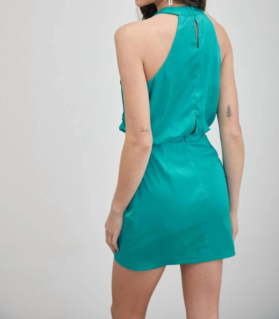 DO+BE Do+Be - V-neck Wrap Mini Dress 3
