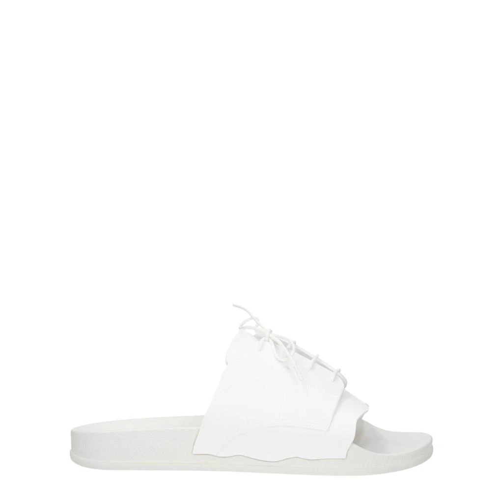 MAISON MARGIELA Maison Margiela White Cotton Slipper 1