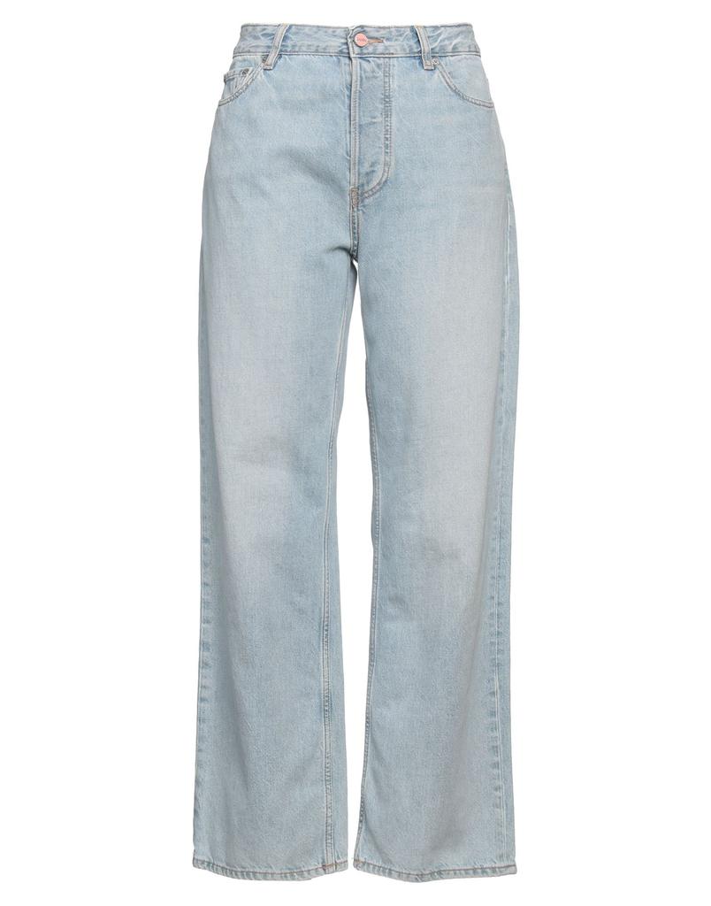 Ganni Purple Overdyed Heavy Denim Marri Jeans - Pants