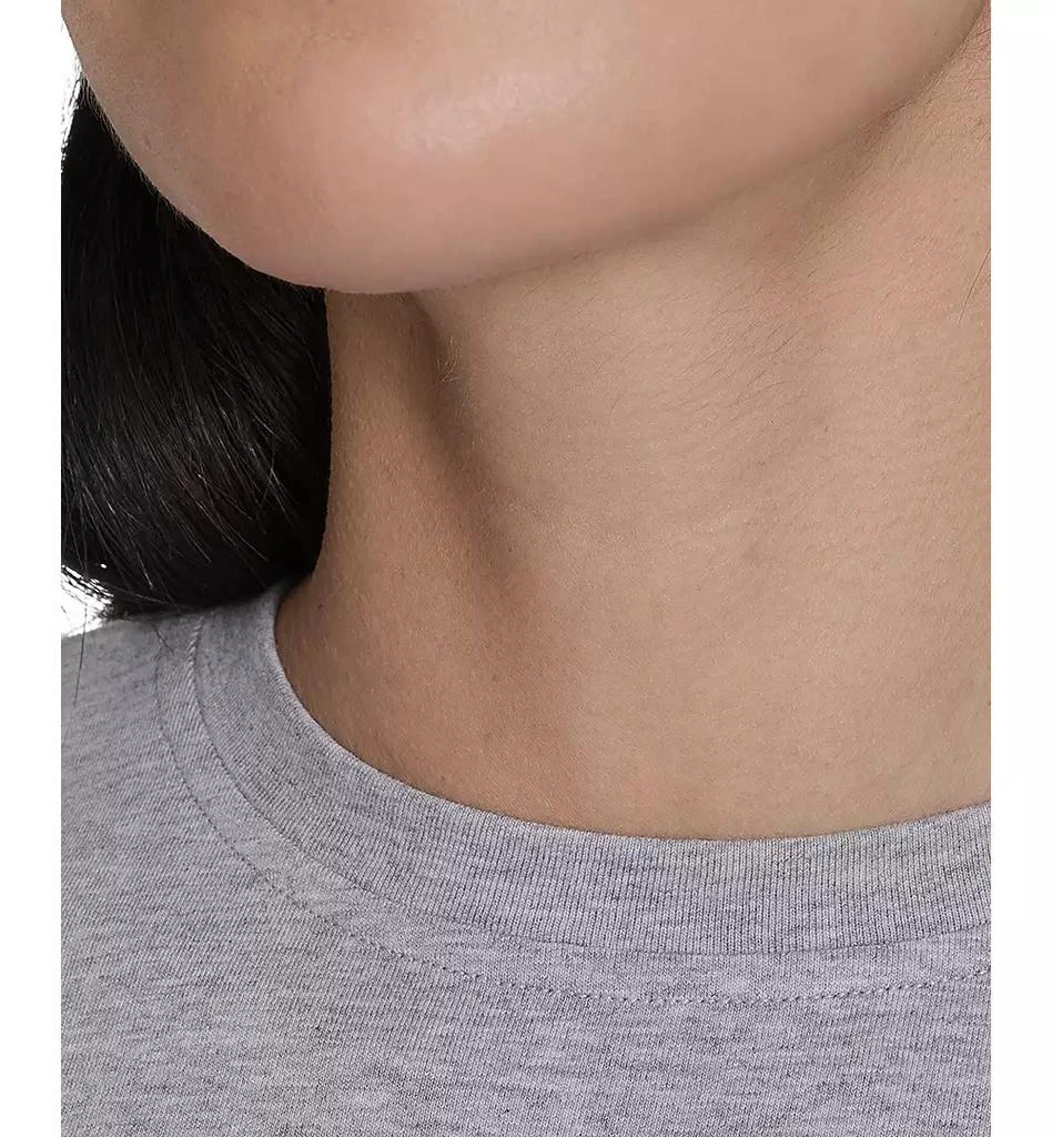 Calvin Klein Women's Ruched Crewneck Logo Tank Top 5