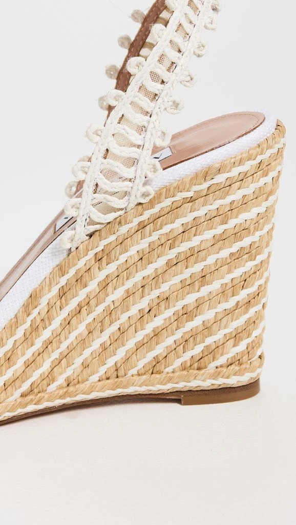 Aquazzura Kahlo Espadrille Wedges 105mm 5