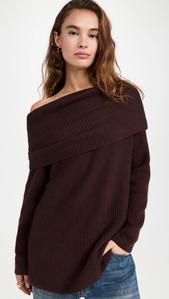 Alice + Olivia Ginger Off Shoulder Pullover 1