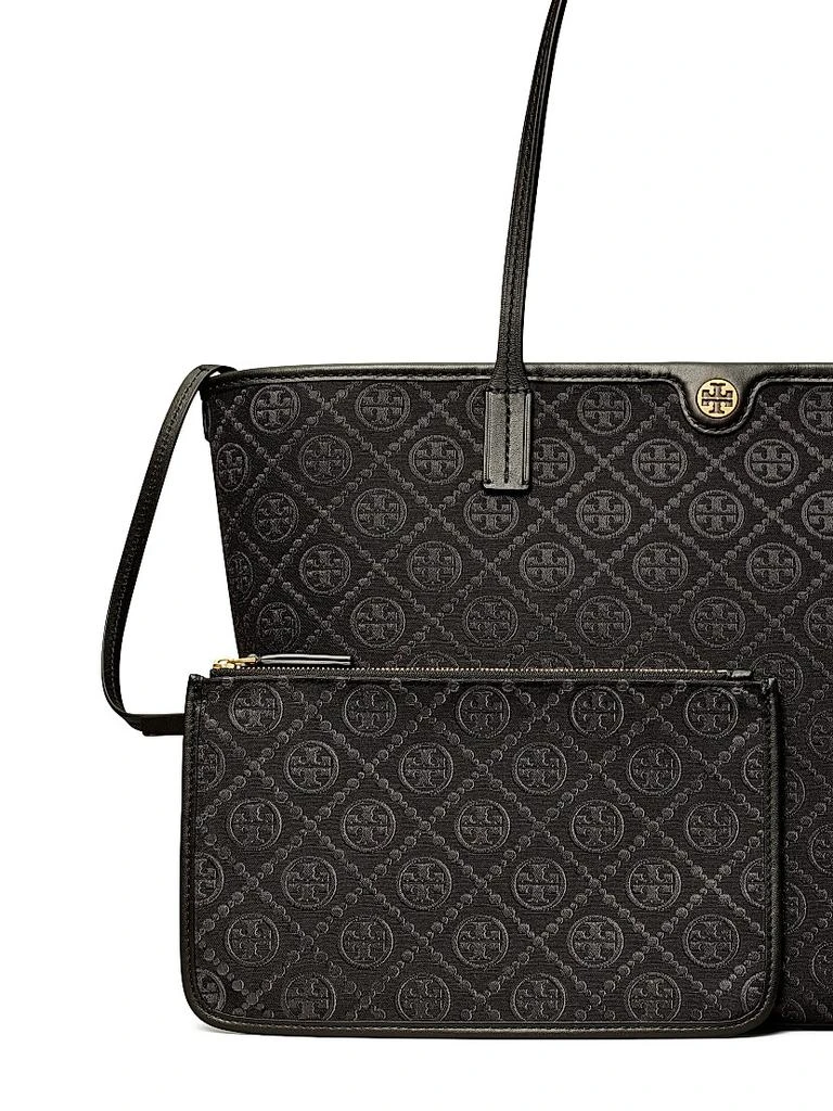 Tory Burch T Monogram Zip Tote Bag 5