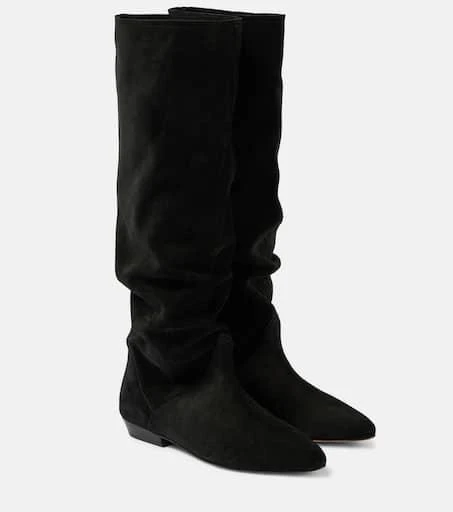 Isabel Marant Sayla suede knee-high boots 1
