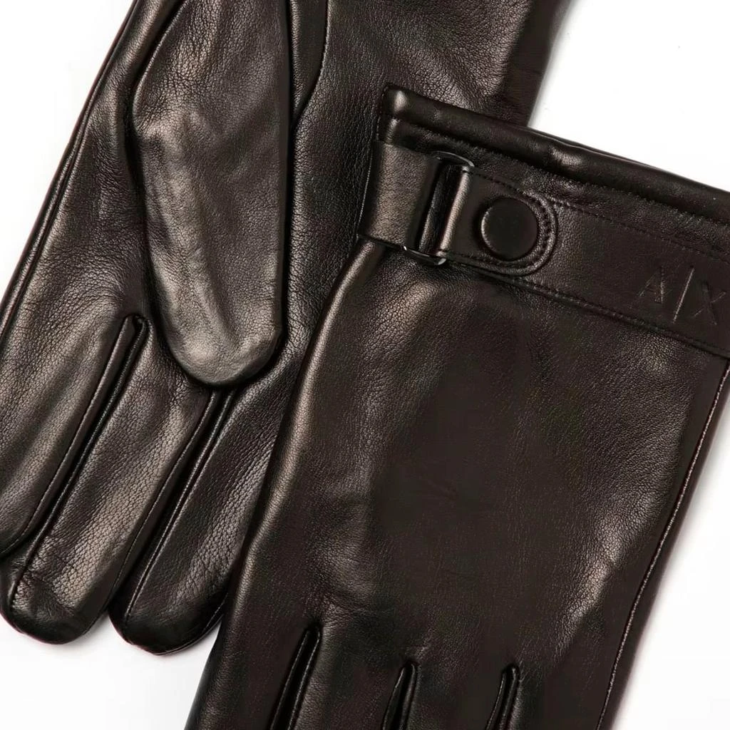 Armani Exchange Armani Exchange Leather Gloves 2
