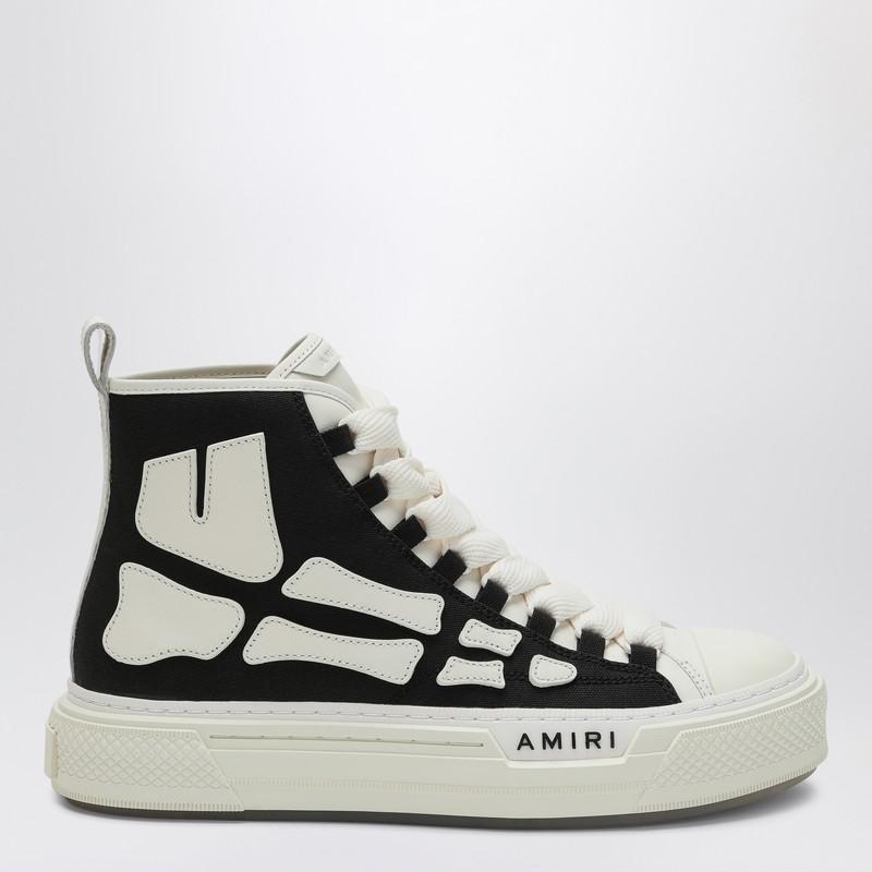 AMIRI Black and white Sneaker Skel Court Hi