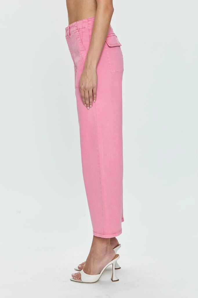 Pistola Denim Sophia Wide Leg Trouser - Peony Pink 3