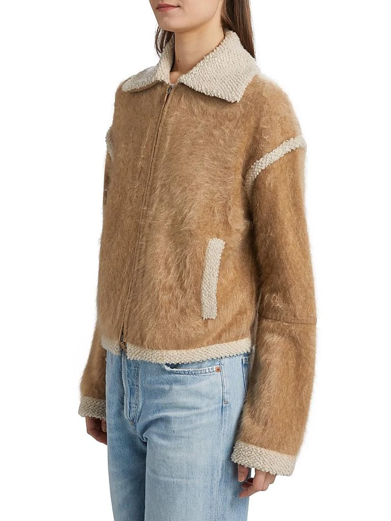 Guest in Residence Grizzly Cashmere ​Bomber Jacket 4