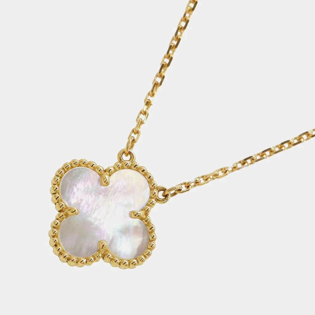 Van Cleef & Arpels Van Cleef & Arpels 18K Yellow Gold Vintage Alhambra Pendant Necklace 1