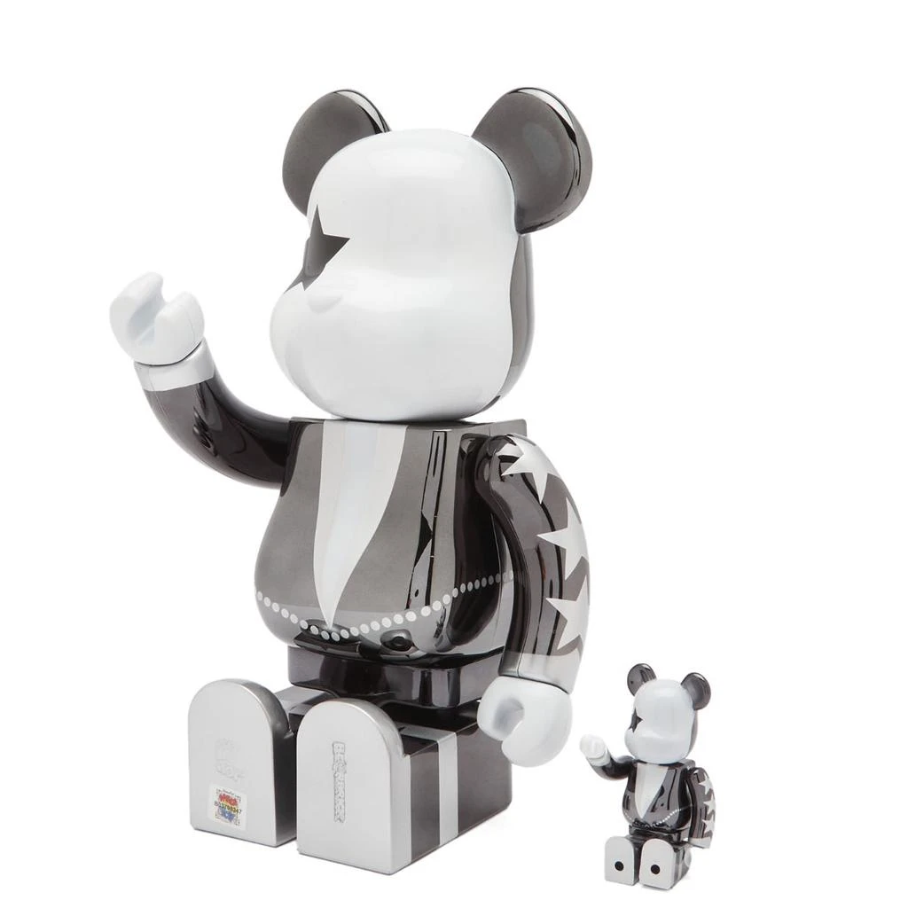 Medicom Medicom Be@rbrick Kiss Star Child Chrome Version 3
