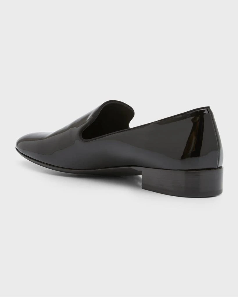 Giuseppe Zanotti Men's Cut 15 Patent Leather Loafers 3