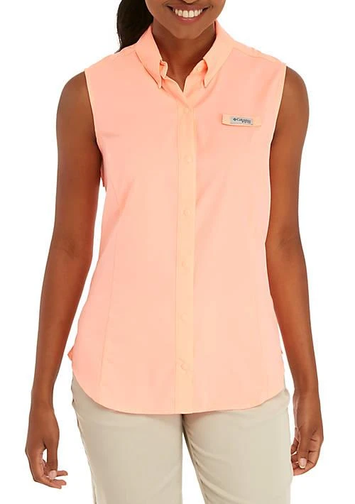 Columbia Tamiami Womens Sleeveless Shirt 1