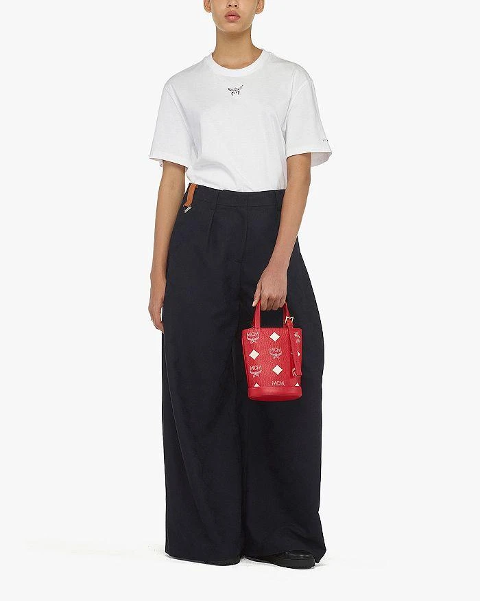 MCM Aren Bucket Tote in Maxi Visetos 2