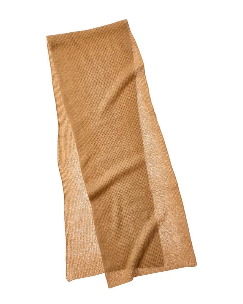 Hannah Rose Ribbed Cashmere Scarf 2