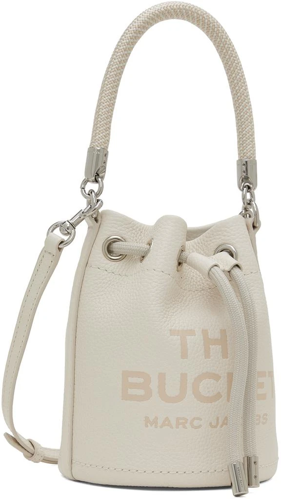 Marc Jacobs White 'The Leather Mini Bucket' Bag 2