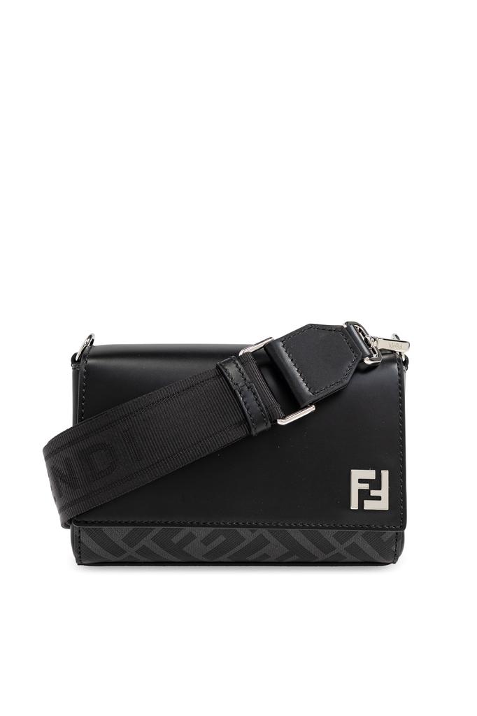 ショルダーバッグ Fendi Embroidered Jacquard Crossbody Bag Fendi Embroidered jacquard crossbody bag - Shoulder Bags