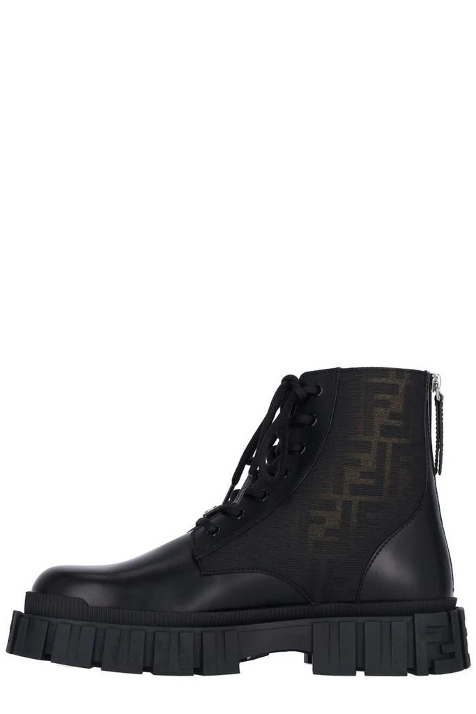 Fendi Fendi Force Lace-Up Biker Boots 3
