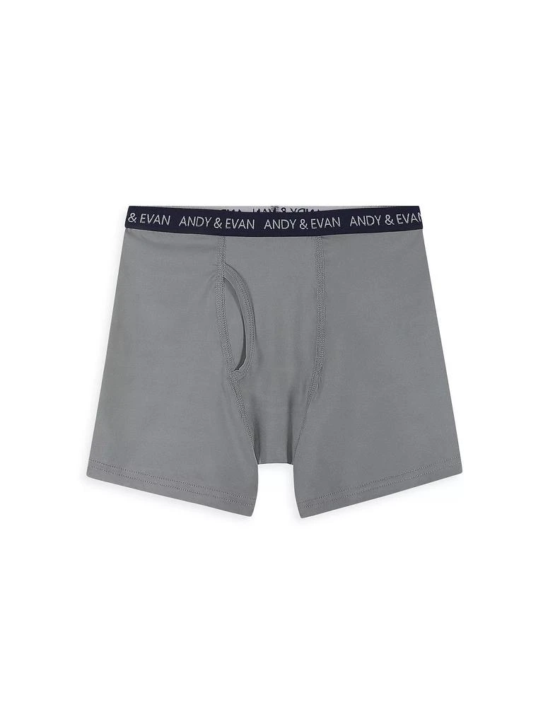 Andy & Evan Little Boy's & Boy's 5-Piece Microfiber Boxer Briefs Set 2