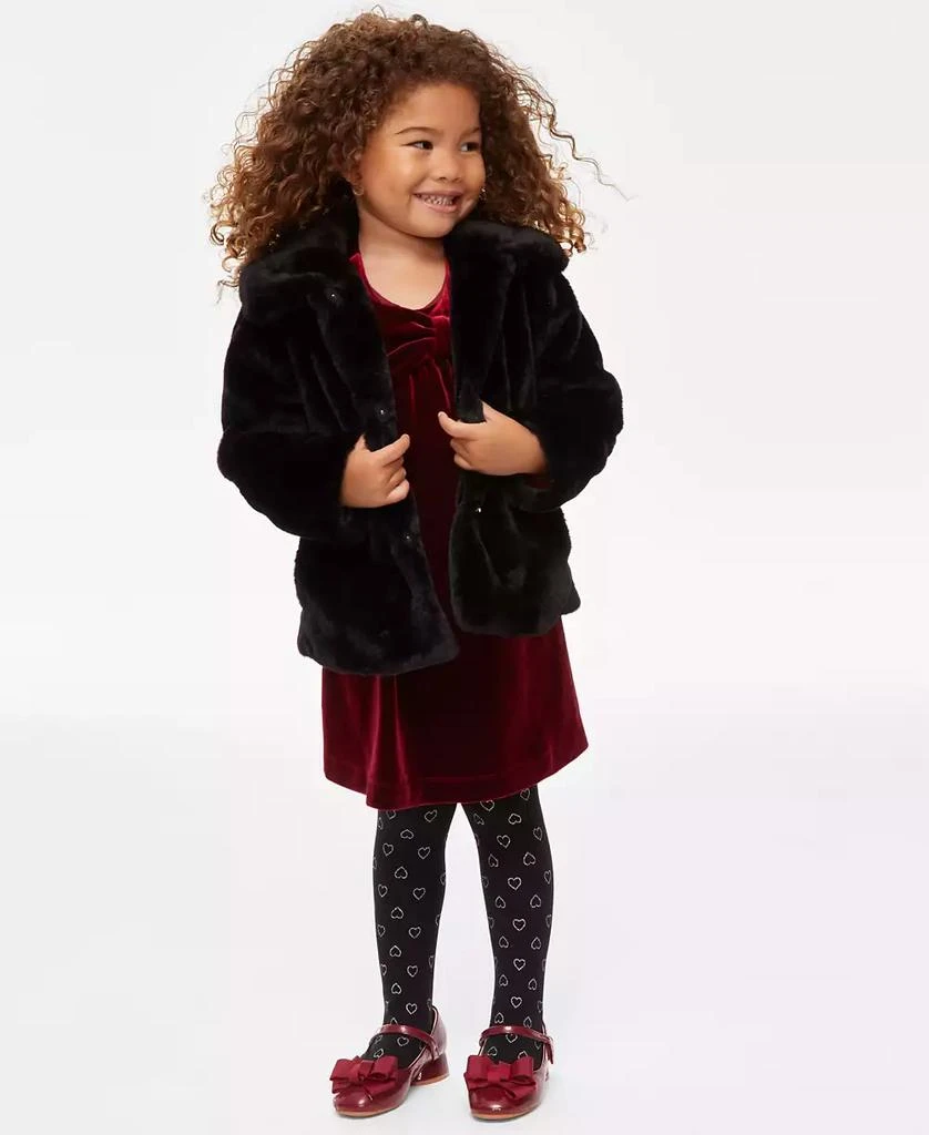 INC International Toddler Girls Faux-Fur Coat, Created for Macy's 1