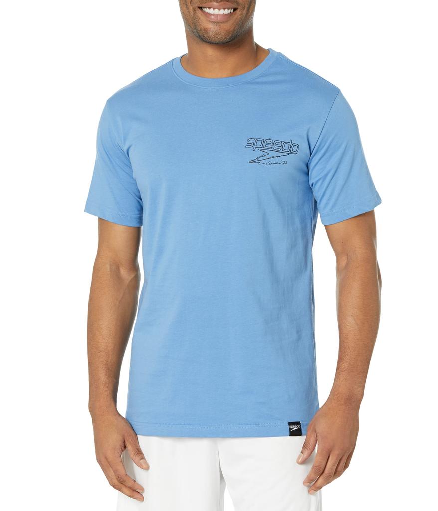 Speedo Graphic Short Sleeve Swim Tee