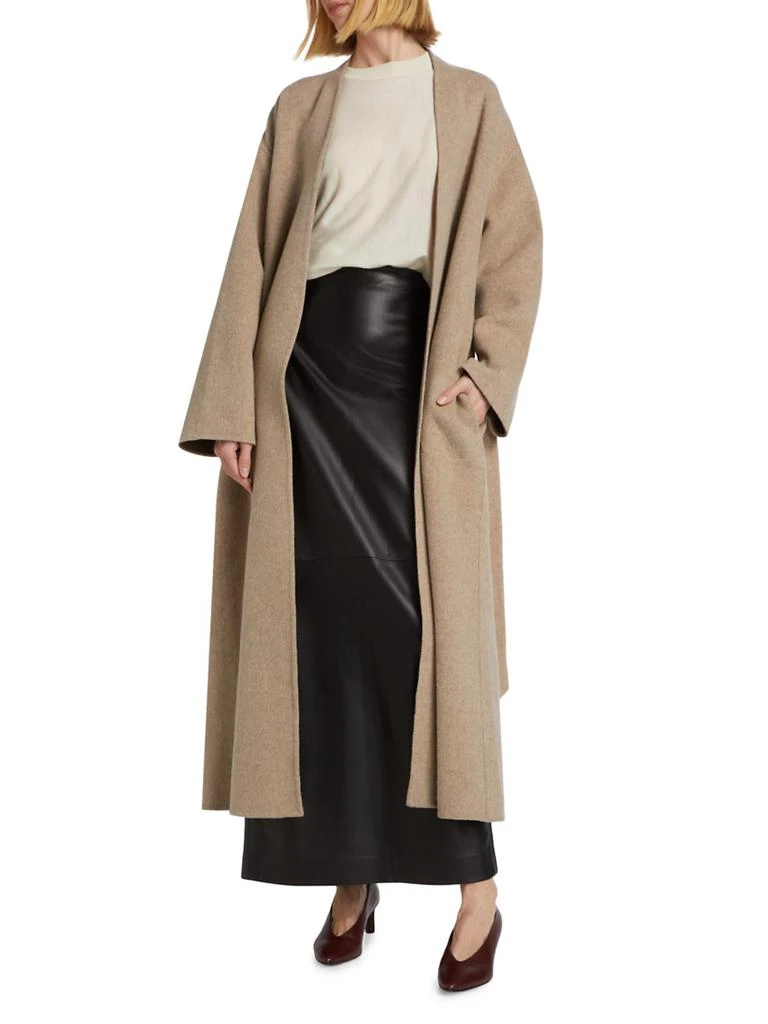 CO Double Wrap Belted Coat 2