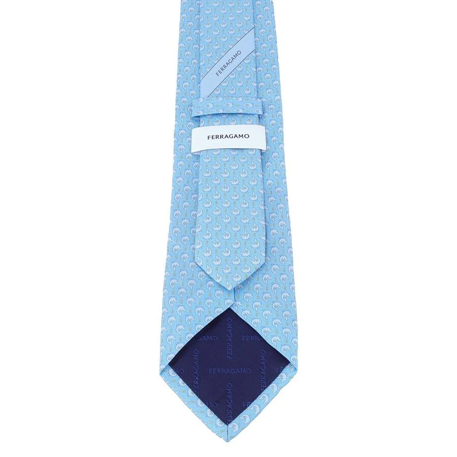 Salvatore Ferragamo Dolphin Print Silk Tie 3