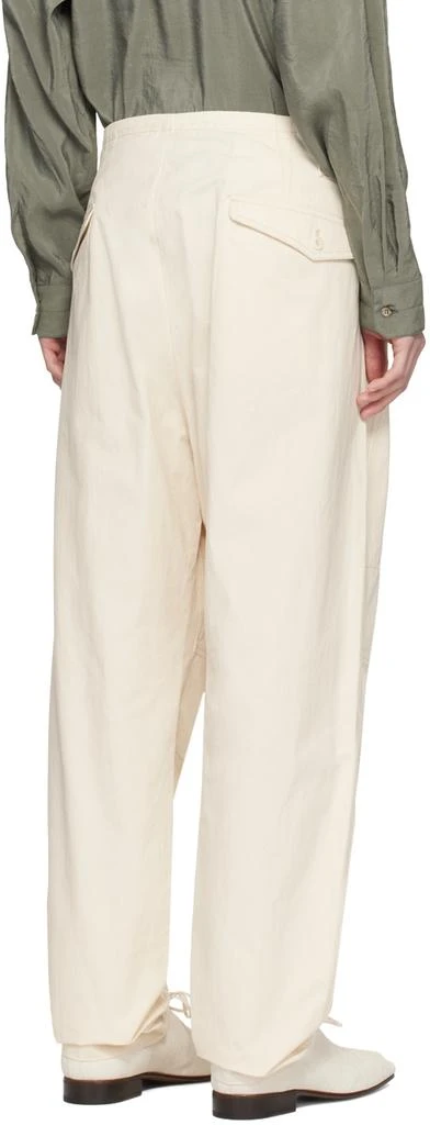 Lemaire Off-White Maxi Trousers 3
