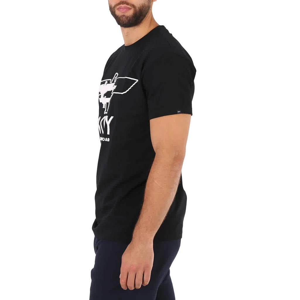 BOY LONDON Black Cotton Boy Myriad Eagle T-shirt 2
