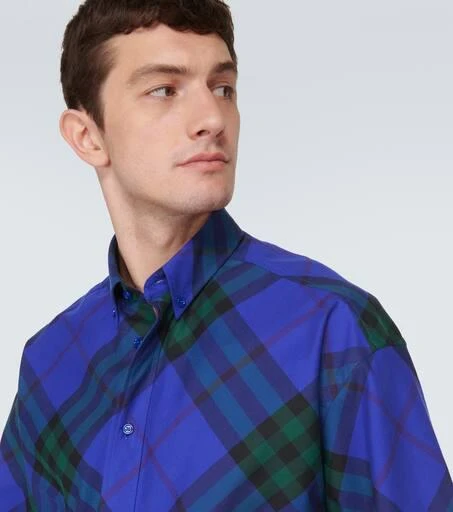 Burberry Burberry Check cotton bowling shirt 5