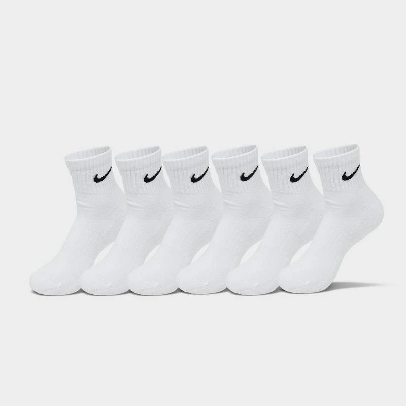 NIKE Nike Everyday Cushioned Training Ankle Socks (6-Pack) 1