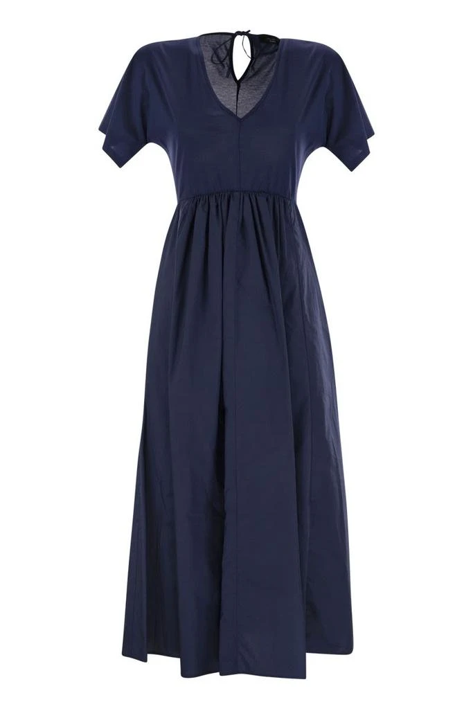 Weekend Max Mara BRONZO JERSEY DRESS NAVY 1
