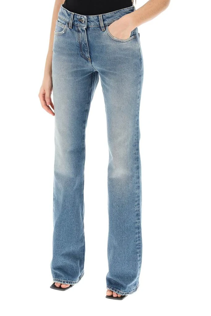 OFF-WHITE bootcut jeans 4