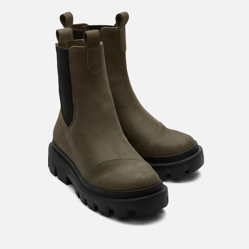 TOMS TOMS WOMEN'S ROWAN WATER RESISTANT CHELSEA BOOTS 5